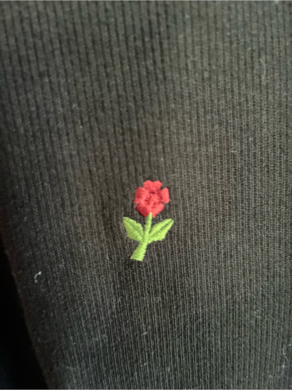 CAPACITY Vintage Black Embroidered Floral Tank Top 2X - Picture 5 of 7